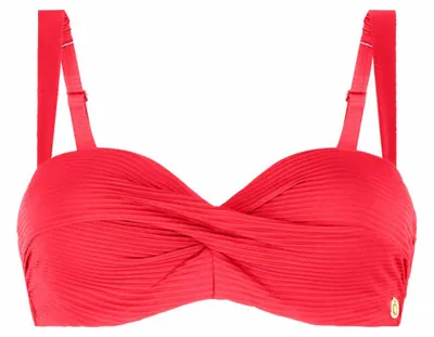 Produktbild von TEN CATE Bikini-Top Twisted Padded Wired Bright Red Bright Red 38D