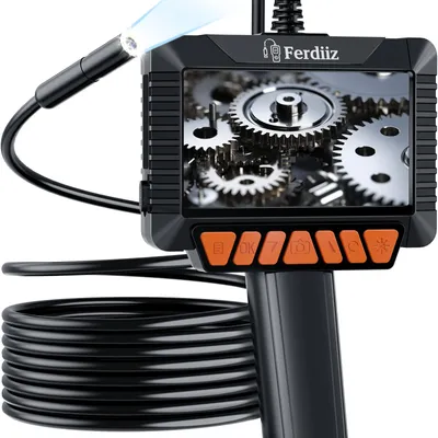 Productafbeelding van Endoscoopcamera 5 inch met licht, 1080p HD, IP67 waterdicht, 5 m sonde