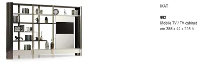Produktbild von Italienische Möbel Wohnzimmer Holz Barock Stil Luxus Sideboard tv Schrank rtv