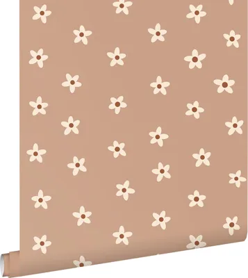 Obrázek produktu pro ESTAhome tapeta kopretina terakotově růžová 53 cm x 10,05 m