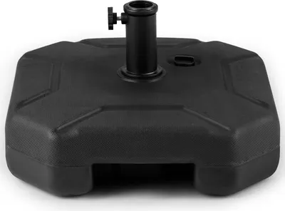 Obrázok produktu pre COSTWAY 43 cm plniteľný stojan na dáždniky, robustná základňa na dáždniky s rukoväťou pre tyče dáždnikov 38/48 mm, trhový držiak na dáždniky, ktorý možno zaťažovať vodou a pieskom