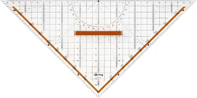 Image de rotring Triangle géométrique Centro, avec poignée amovible