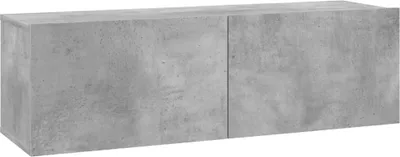 Obrázok produktu pre vidaXL TV skrinka Concrete Grey 100x30x30 cm Drevo Materiál