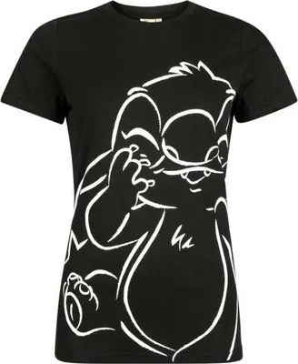 Produktbild von Lilo & Stitch T-Shirt Damen Heart Shine schwarz L