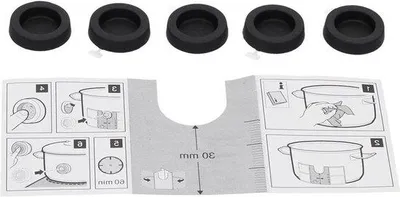 Image de Tapis anti-éclaboussures en silicone pour plaques à induction - 00577921