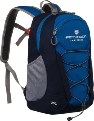 Produktbild von Peterson | Rucksack, Blauer, Trekking, mit bequemen Hosenträgern