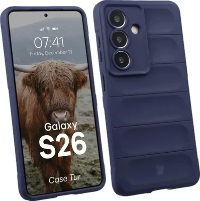 Produktbild von Robuste Handyhülle für Galaxy S26, Bizon Case Tur, Dunkelblau