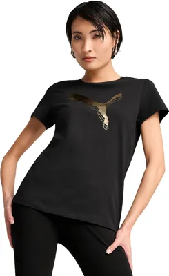 Produktbild von Puma Ess Metallic Tee 68499551 Damen