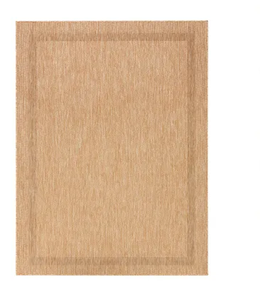 Produktbild von TT Home In-& Outdoorteppich Wetterfest Terrasse Küche Modern Mit Umrandung Unifarben Größe 80x250 cm