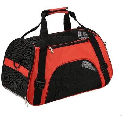 Zdjęcie produktu dla Mała torba transportowa dla zwierząt 48 x 26 x 31 cm dla kotów i psów o wadze do 4 kg