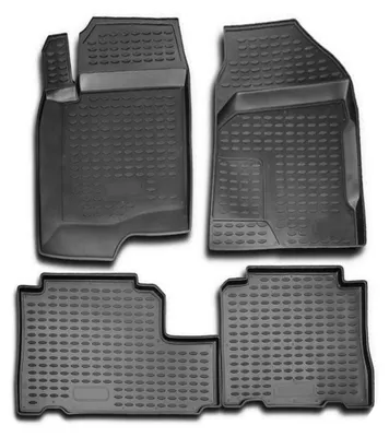 Obrázek produktu pro 2006-2017 Chevrolet Captiva Podlahové rohože TPE černé 4 ks