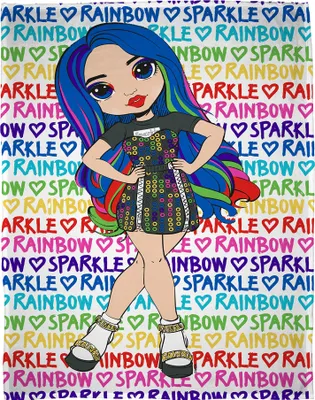 Produktbild von Rainbow High - Decke, Fleece TC602 (150 cm x 100 cm) (Bunt)