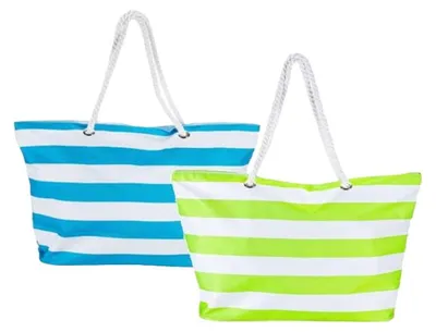 Immagine prodotto di Borsa da spiaggia Bismark Blu Blu Bianco Oxford 59 x 19 x 40 cm