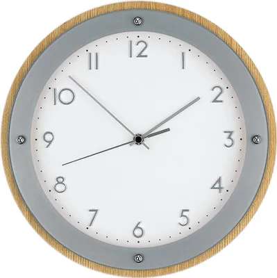 Produktbild von AMS Funk-Wanduhr, Funkwerk, D29x5cm, 5846