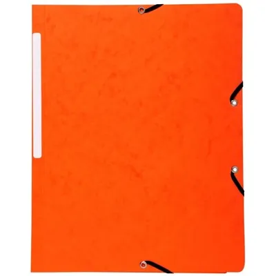 Produktbild von Eckspannmappe A4 Manila-Karton 355g/qm orange