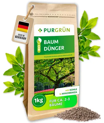 Produktbild von Purgrün Baumdünger | Vitalitätsbooster für Bäume | 1kg