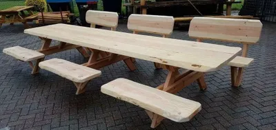 Produktbild von Picknickbank Douglasie Rustikal Individuell