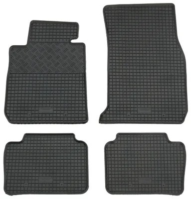 Gummifußmatten Set 4-teilig für 3er BMW F30 / F31 (10/2011-), schwarz