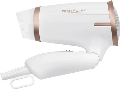 Image de ProfiCare PC-HT 3009 1400 W Champagne, Blanc