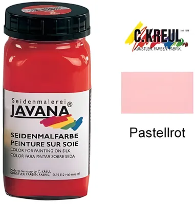 Produktbild von KREUL Javana Seidenmalfarbe Pastellrot 275 ml