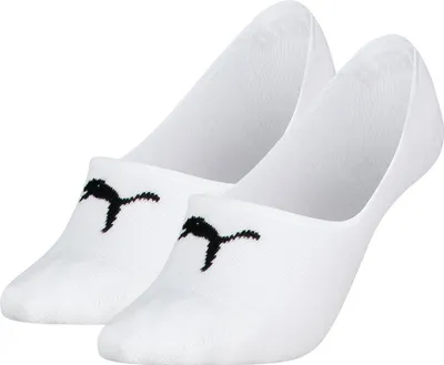 Zdjęcie produktu dla Skarpety Puma Cushioned Unsichtbare, 2 sztuki, białe, rozmiar 35–38 (damska), białe, rozmiar 35–38