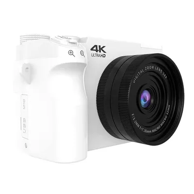 Produktbild von 4K-Digitalkamera, 75 Megapixel, Dual-Lens-Kamera, geeignet für hochauflösende Fotos und Selfies