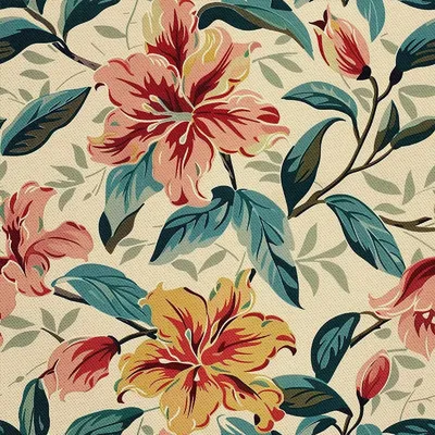 Obrázok produktu pre OUTDOOR DEKOSTOFFE OXFORD - Motiv Blumen I DX5509