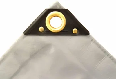 Produktbild von grau 650 g/m² PVC 3 x 6m (18m²) Plane