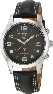 Produktbild von ETT EGS-11488-22L Funk-Solaruhr für Herren Gobi Schwarz