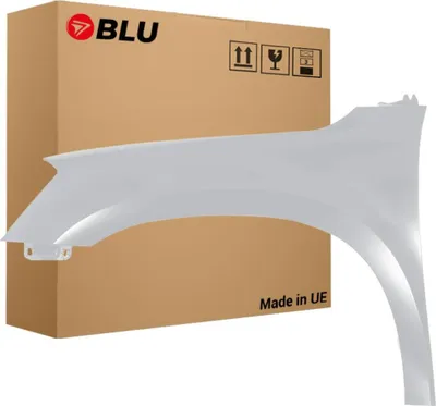 Immagine prodotto di BLU Parafango compatibile con Skoda Yeti 5L LIFT 9156 Sinistra Silber ReflexSilber | 2013-2017 | Anteriore | Verniciato | Pronto per il montaggio | Acciaio