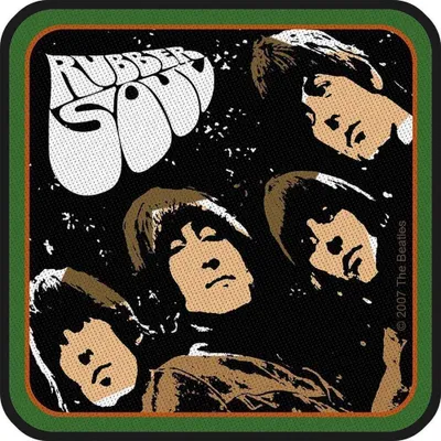 Immagine prodotto di The Beatles Rubber Soul Album 2 Toppe 100 x 100 mm