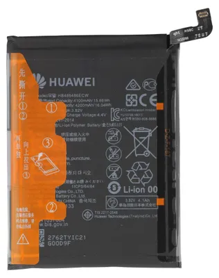 Imagen del producto de Batería original Huawei HB436380ECW para P30, 3.85V, 3650mAh, de polímero de litio