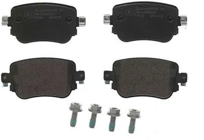 Produktbild von Bremsbelagsatz Scheibenbremse 18 mm BREMBO für u.a. SEAT LEON