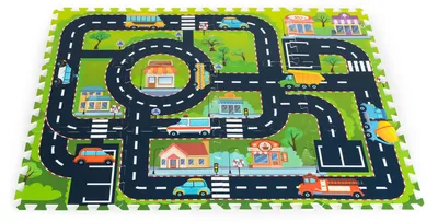 Produktbild von Schaumstoffmatte/Puzzle für Kinder Stadtstraßen