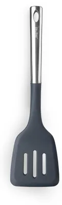 Spatel, Silikon, Edelstahl, 34,8 cm, grau