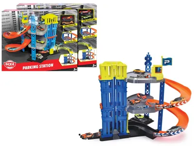Produktbild von Dickie Toys Parking Station, 2-sort.