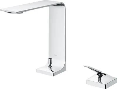 Produktbild von TOTO TOTO 2-Loch Waschtisch-Einhandmischer ZL Ausladung 144mm, Höhe 174mm chrom
