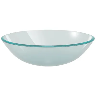 Zdjęcie produktu dla Umywalka z matowego, hartowanego szkła 42 cm