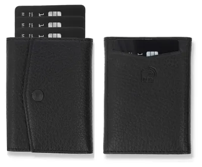 Produktbild von Solo Pelle® Leder Slim Wallet ohne Münzfach Geldbeutel mit RFID Schutz Platz
