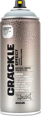 Produktbild von Sprühlack Montana CRACKLE | Riss-Effekt | Squirrel Grey | 400ml