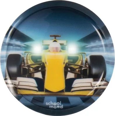 Image de School-Mood Patchies accessoires pour cartables LED-Patchy Race Car multicolore