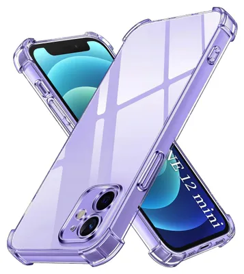 Produktbild von Techsuit Shockproof Back Cover Hülle für Apple iPhone 12 Mini - Transparent