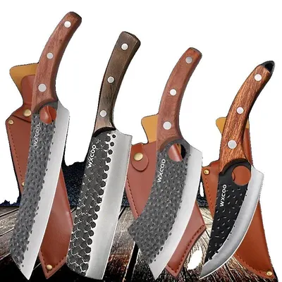Obrázek produktu pro Sada kuchyňských nožů, ergonomická rukojeť, multifunkční design, 4 kusy