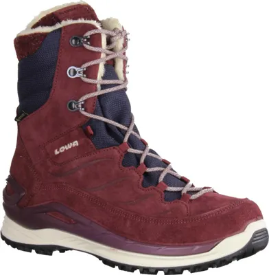 Produktbild von Lowa Calcetta EVO GTX Ws Damensboots, Leder/Textil, Rot/Navy, Wanderstiefel - Wanderschuhe Outdoor Damen, Rot, leder/textil, absatzh&oumlhe: 10 mm