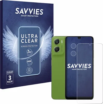 Produktbild von 6x Für Motorola Moto G06 Power (Display+Kamera) Schutzfolie Savvies Displayschutz Display Schutz Folie Klar Transparent