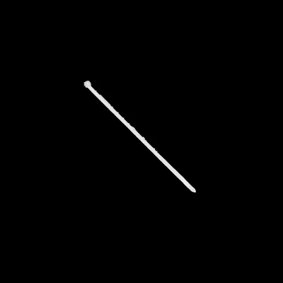 Obrázok produktu pre Káblové pásky, prírodná farba, šírka 4,8 mm, dĺžka 300 mm, 100 kusov.
