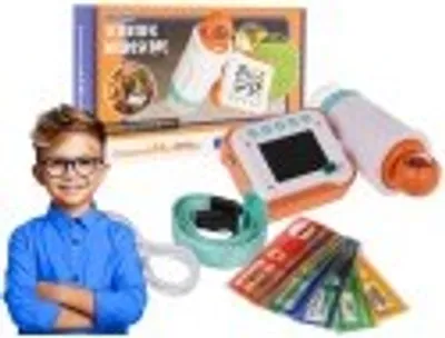 Produktbild von Kamera- und Mikroskop-Set 2-in-1, 1000x Vergrößerung, Foto/Video, LED, 12 Proben, tragbar