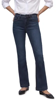Produktbild von Street One Bootcut Jeans Dark Indigo Washed 30