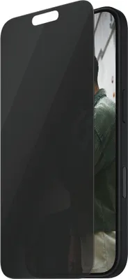 Obrázek produktu pro PanzerGlass SAFE. by ® 2-Way Privacy Screen Protector iPhone 16 | 15 | Ultra-Wide Fit | Bulk, Apple, Apple - iPhone 16, Apple - iPhone 15, Aplikace nasucho, Odolné proti poškrábání, Odolný proti nárazům, Průhledná, 50 kusů