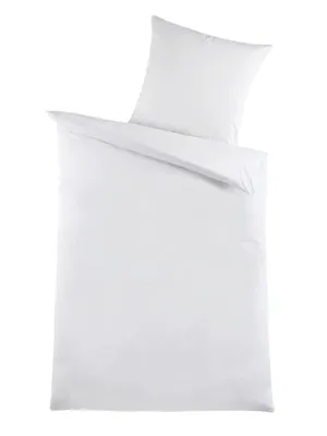 Immagine prodotto di Optidream Renforcé biancheria da letto 135 x 200 cm copripiumino 135 cm x 200 cm federa 80 x 80 cm bianco bianco